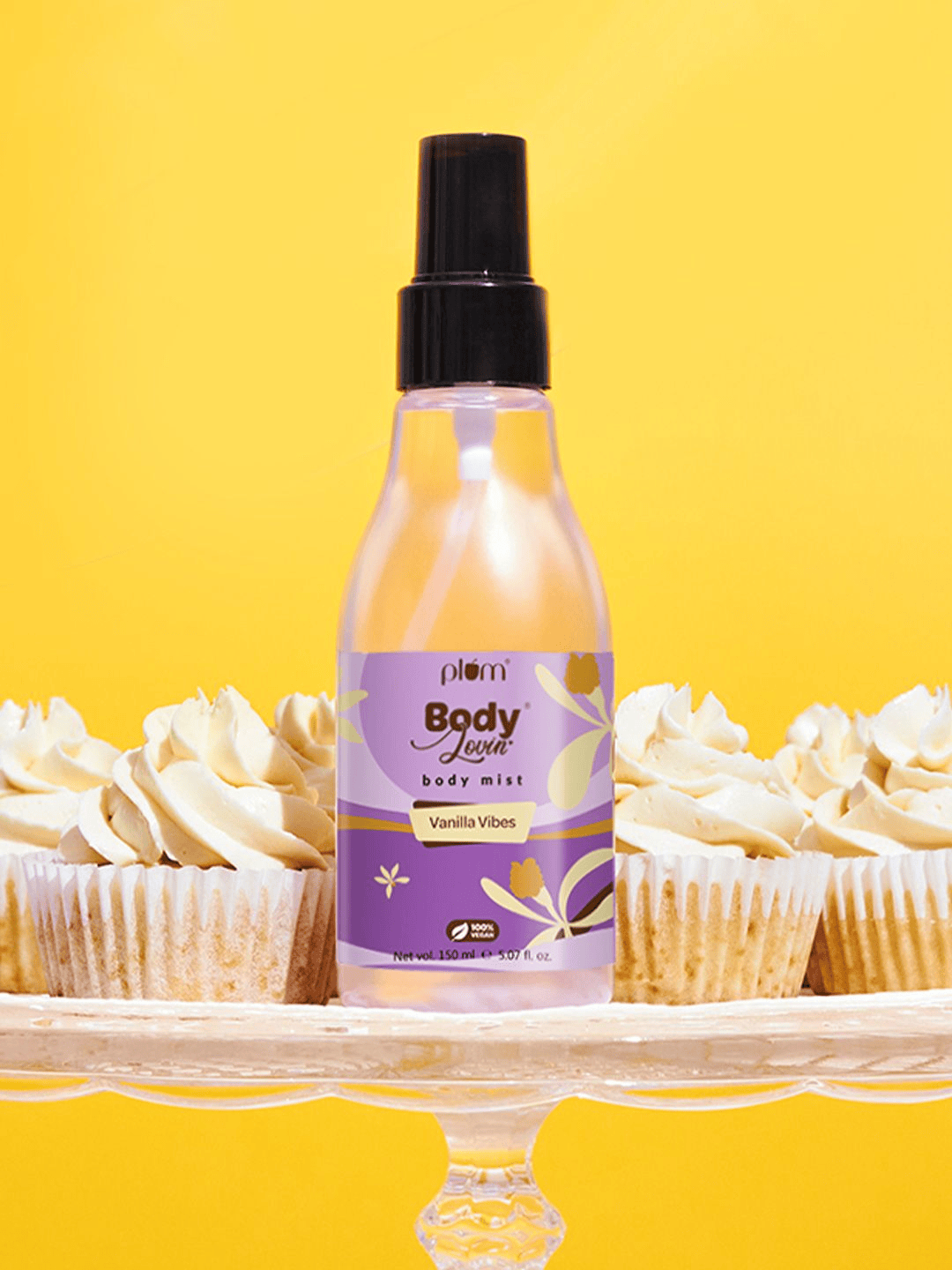 Plum BodyLovin' Vanilla Vibes Body Mist – Long Lasting Vanilla Fragrance Body Spray (150ml) - Image 3