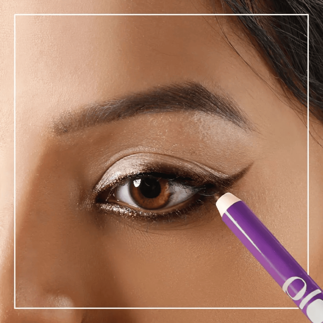 Plum NaturStudio All-Day-Wear Kohl Kajal Brown Brilliance with FREE Sharpener - Image 2