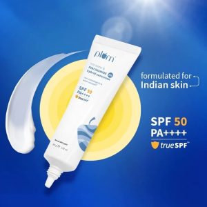 Plum 2% Niacinamide and Rice Water SPF 50 Hybrid Sunscreen