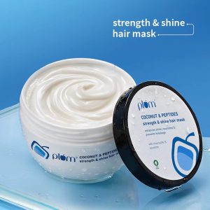Plum Coconut & Peptides Hair Mask for soft shiny strong and healthy hair